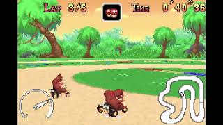 Mario Kart Super Circuit - Retro Donut Plains 2 - Non-Shortcut 5lap - 11321