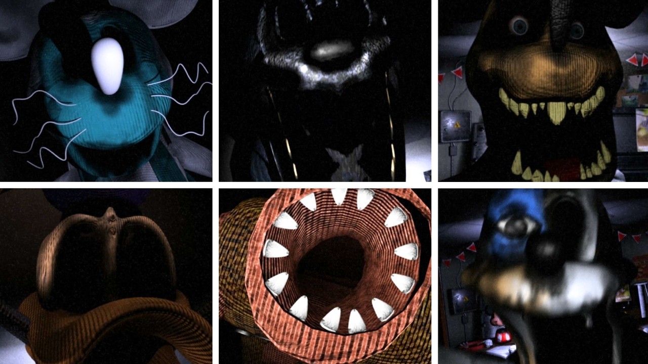 Five Nights At Treasure Island: Rebranded - All Jumpscares