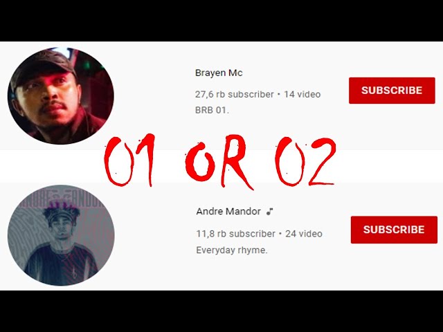 Disstrack Terpanas: Andre Mandor vs Brayen Mc FULL Juni 2020 class=