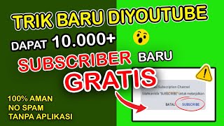 cara menambah subscriber gratis, tanpa sub4sub, tanpa aplikasi pemula harus coba screenshot 1