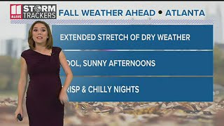 Fall blast on the way, here's when metro Atlanta will see low temperatures in the 40s