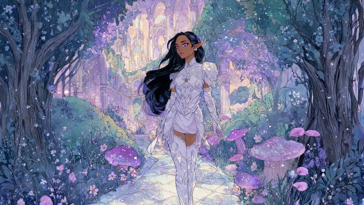 Deep River (Techno Trance Remix) | Azura Dances at the Crystal Palace of Ulyria