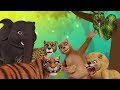Jungle jungle  animal song  hindi rhymes for children  infobells