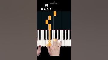 Thumbnail of EASY Beatles song you need to learn on piano! (5-notes) #shorts
