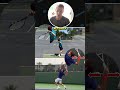 Deeper pro drop on the Serve