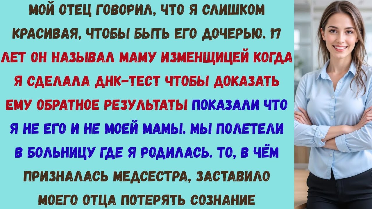 мой отец 28 лет называл меня «ребёнком от измены» — но днк-тест доказал, что все они ошибались