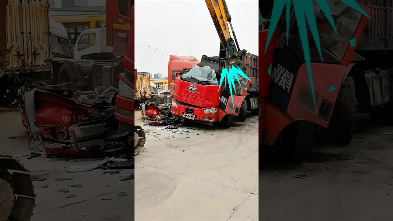 TIẾC LẮM. Nhưng xe đã hết hạn, phải phá huỷ. #mayxuc #excavator #xeben #dumptruck