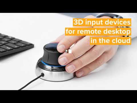 3D Mouse for cloud remote desktop