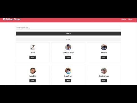 Github Finder Application