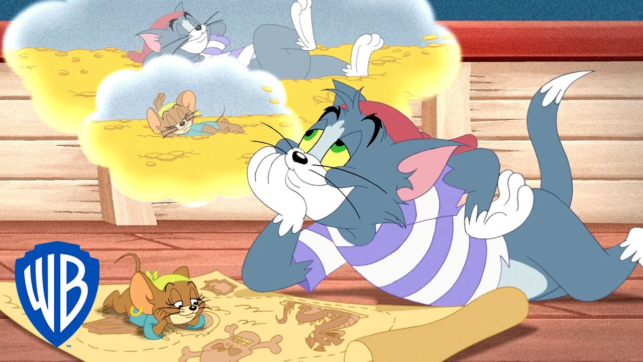 Tom & Jerry | Tom & Jerry Finds a Treasure Map | WB Kids - YouTube