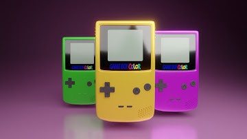 BLENDER 2.8 | GAMEBOY SPEEDART