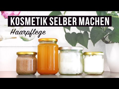 Natürliche Handcreme selber machen - mit nur zwei Zutaten. 