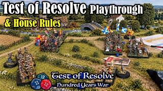 Test of Resolve Playthrough & House Rules