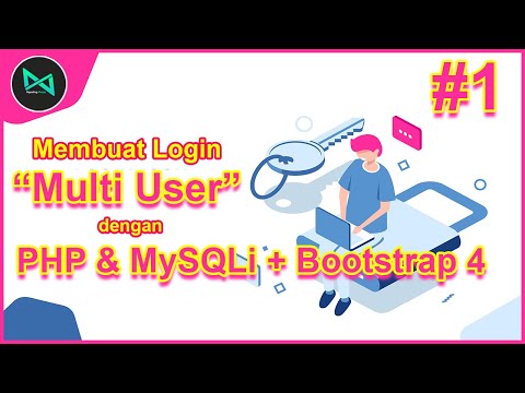 How to Create MULTI USER LOGIN with PHP & MySQLi + Bootstrap 4 | Episodes [1/3]