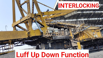 Luff Up Down interlocking Function || Stacker Reclaimer luff Up Down Function || Interview questions