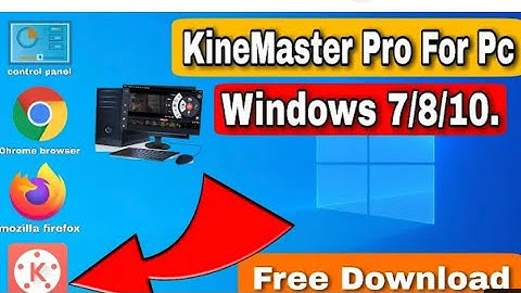 How To download Kinemaster For Window PC 7,8,10 Free App install Easy way#trending#viral #kinemaster