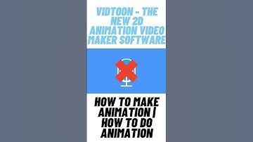 VidToon - The New 2D Animation Video Maker Software | How To Make Animation | How To Do Animation