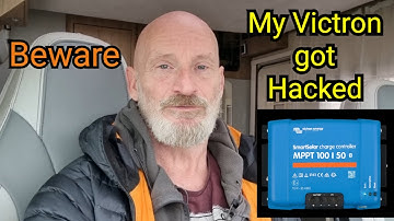 My Victron got hacked into.  