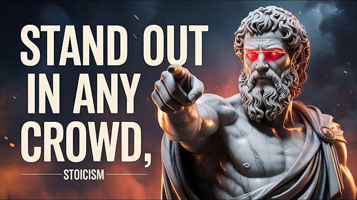 HOW ONE MOMENT CAN CHANGE YOU FOREVER - STOIC