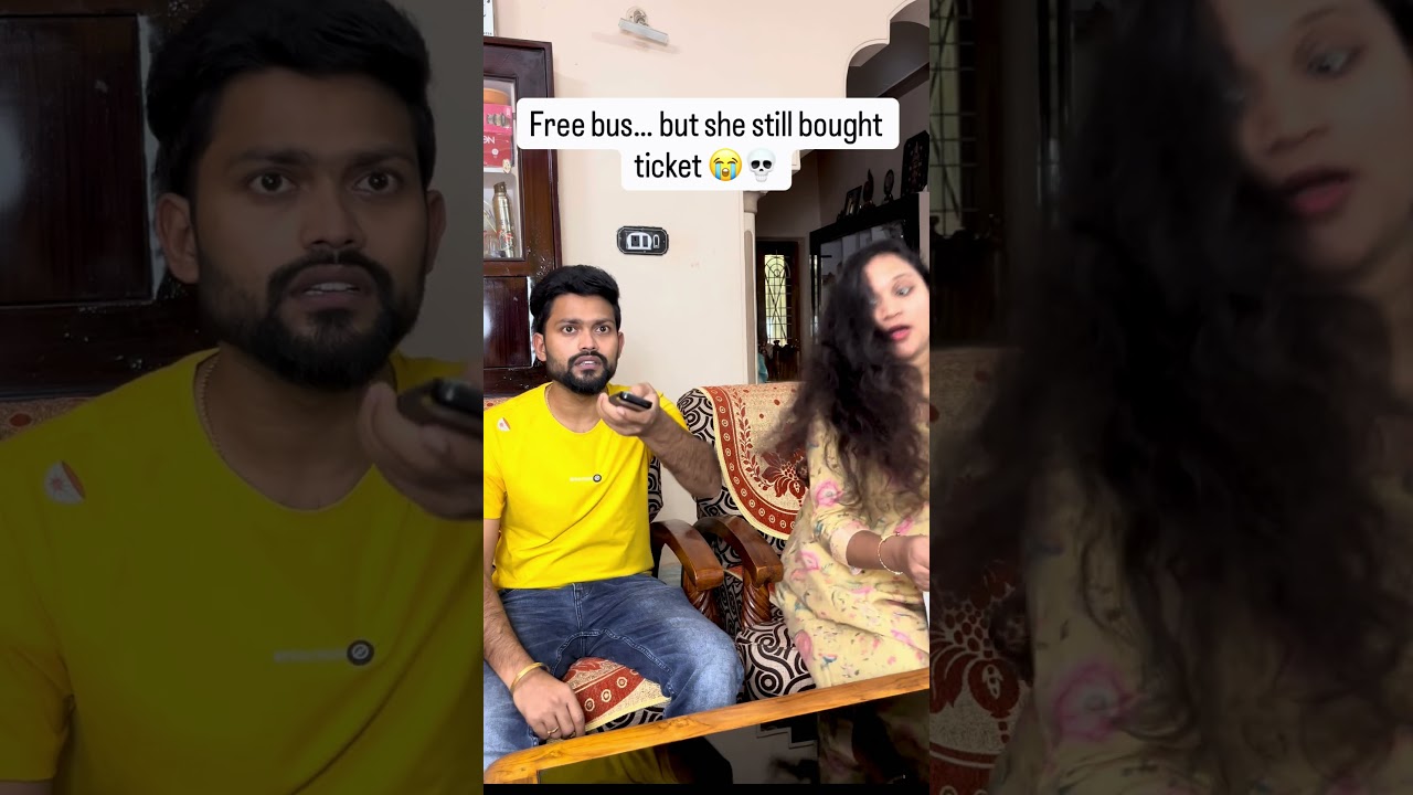 Free bus… but she still bought ticket 😭💀 | 