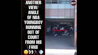 YoungBoy gets stormed leaving court in Los Angeles