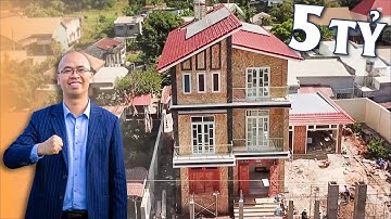 Biệt Thự Mái Lệch 3 Tầng, Không Gian Sống Hoàng Gia Tại Bà Rịa Vũng Tàu