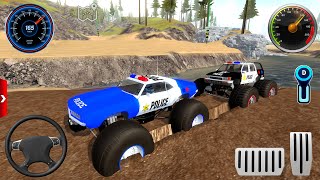 Juegos de Carros - Extrema de Policía Camiones Monstruo #1 - Off-Road Outlaws Android / IOS GamePlay