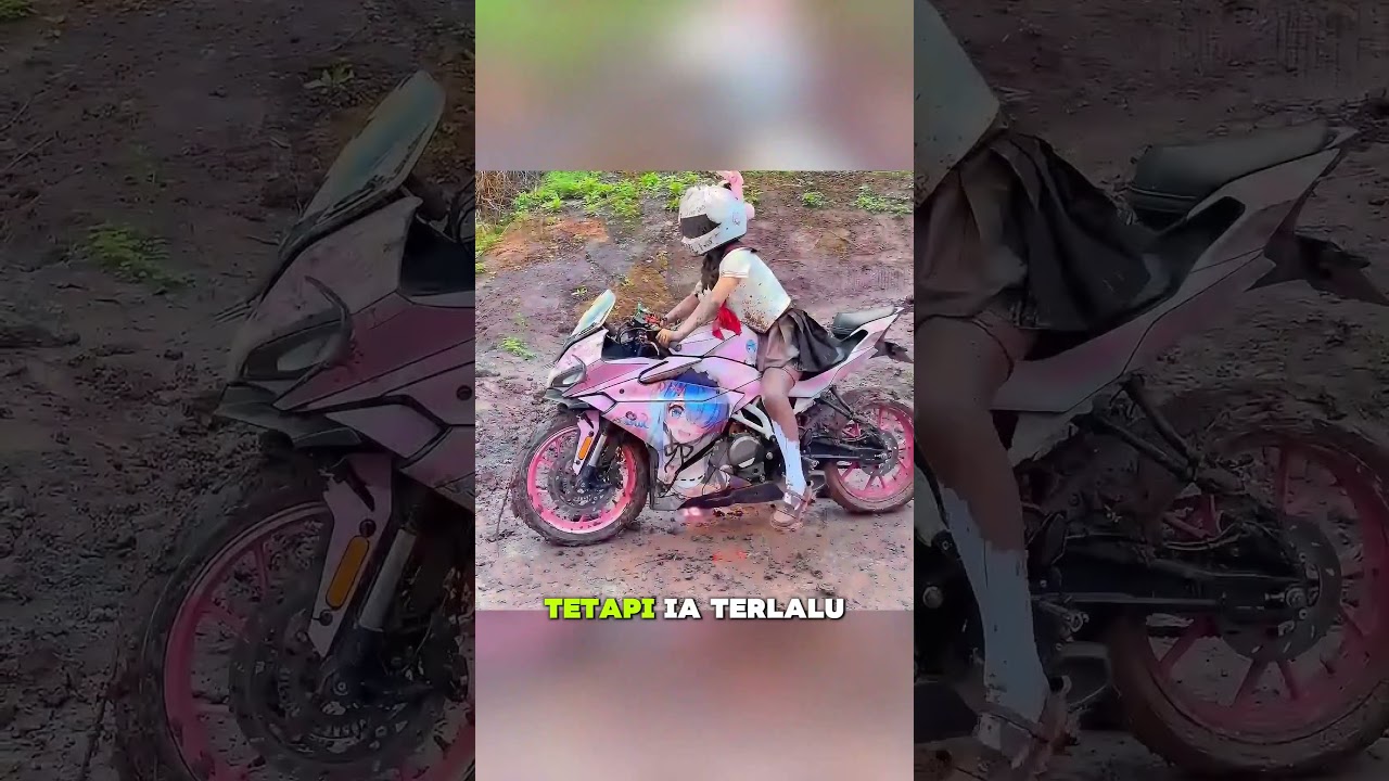 Apakah benar-benar tidak mungkin seseorang mengendarai sepeda motor jika dia bertubuh pendek?