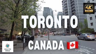 Toronto , Canada  🇨🇦 - 4K 60fps  Downtown 🍁PT.1
