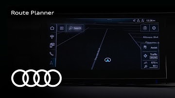 Audi Tech Tutorial: Route Planner