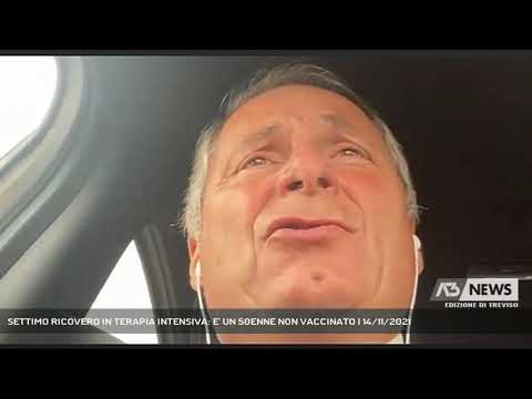 SETTIMO RICOVERO IN TERAPIA INTENSIVA: E' UN 50ENNE NON VACCINATO | 14/11/2021