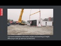 Site accommodation modular installation