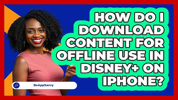 How do I download content for offline use in Disney+ on iPhone? - Be App Savvy