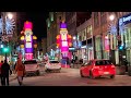 Downtown Montreal Christmas Walk (Sainte-Catherine Street at Night) #montreal #downtownmontreal