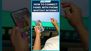 How to connect phone in Digitalboard without internet digitalboard panel phone