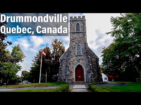 Drummondville Quebec Centre Ville - Walking Tour