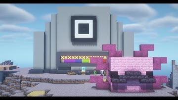 How to build the button by Mumbo Jumbo in Minecraft 1.17-1.20