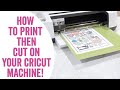 Everything you need to know about Cricut Print then Cut (Planner Stickers, Tags, and More!)