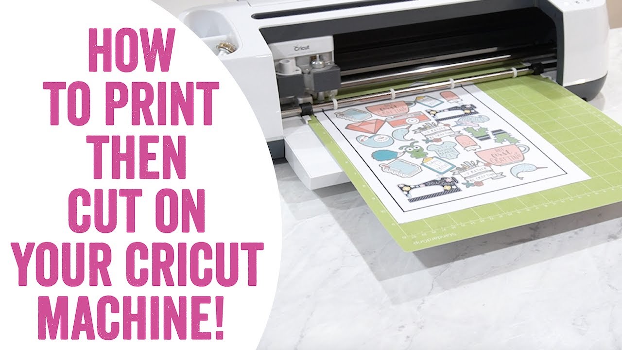 Cricut print then cut basics for beginners Everything you need to know for  maker or explore machines 