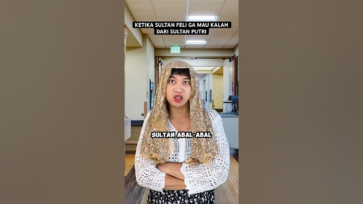KETIKA SULTAN FELI GAK MAU KALAH DARI SULTAN PUTRI