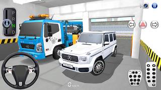 Tow Truck and Mercedes G63 SUV Funny Driver in Parking -3D Driving Class Simulation - Android game