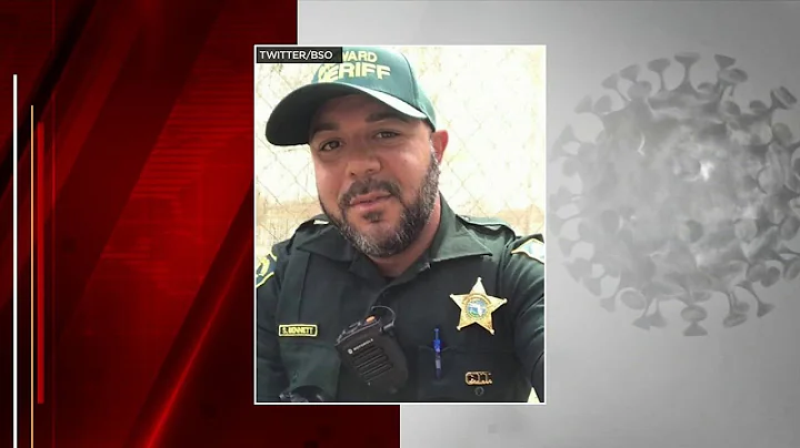 Broward Sheriff's deputy dies after contracting coronavirus late last month