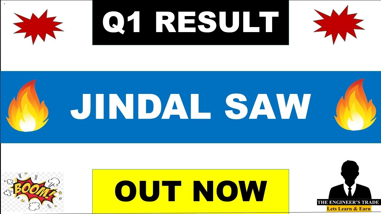 Jindal Saw Q1 Results 2025 | Jindal Saw results today | Jindal Saw Share Latest News | Jindal saw