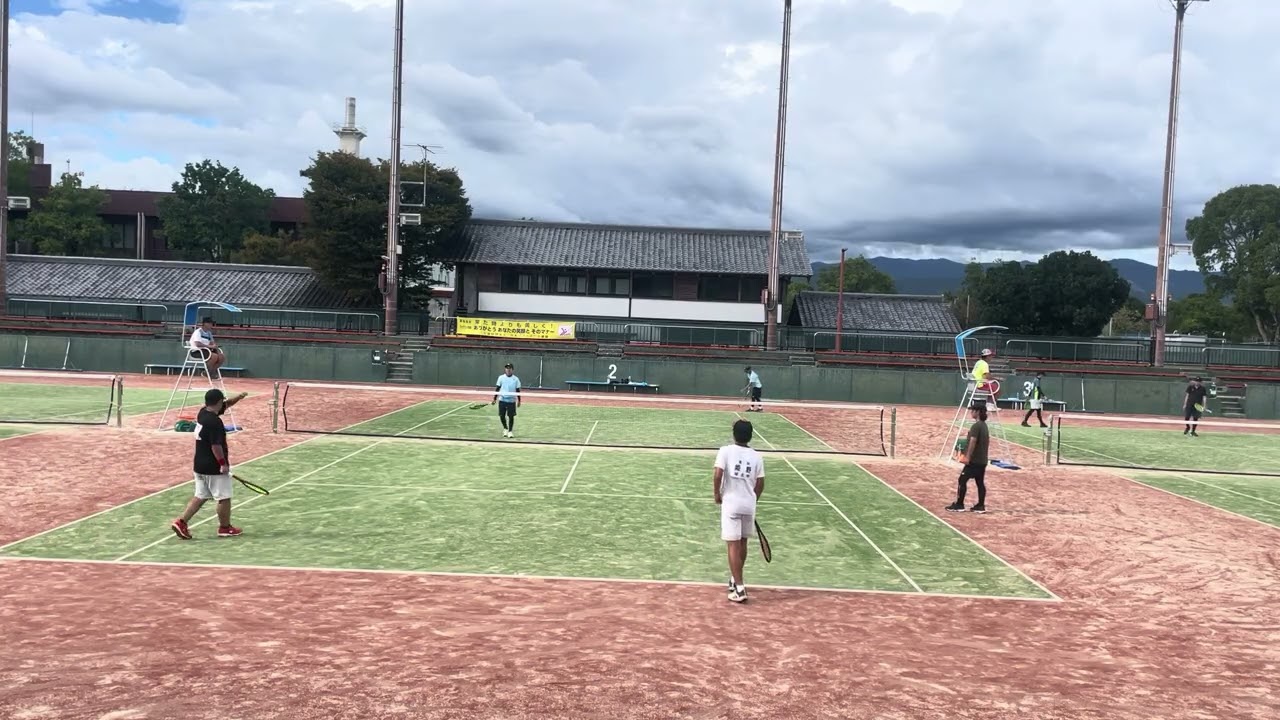 #楽しいテニス #ソフトテニス #試合 #準々決勝
