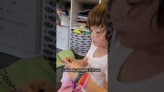 teaching my 4 year old to take responsibility for electronics