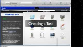 Create a Flat Rate Task