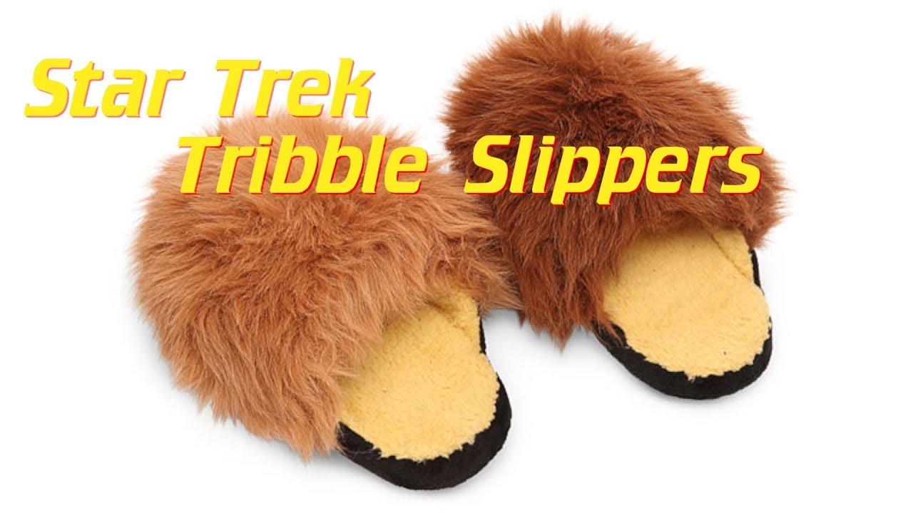 Star Trek Tribble Slippers That Make Happy When You Walk