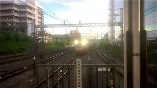 【ファストなグレイスフルレッド】特急ロマンスカー70000形”GSE”新百合ヶ丘駅通過