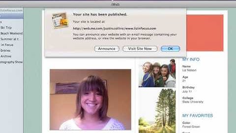 Publishing Your Website via FTP - iWeb Help