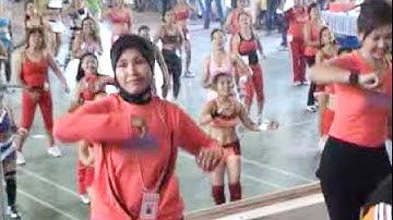 Gerakan Senam Lare Osing  Banyuwangi bikin GOBYOSS,Lemak dan kalori meleleh, Segar Bugar Sehat Semua